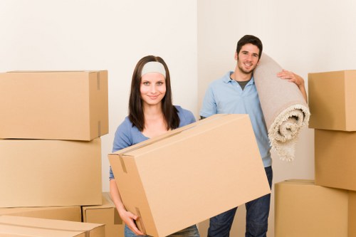 Local van for apartment and office removals in Westminster near busy city access points
